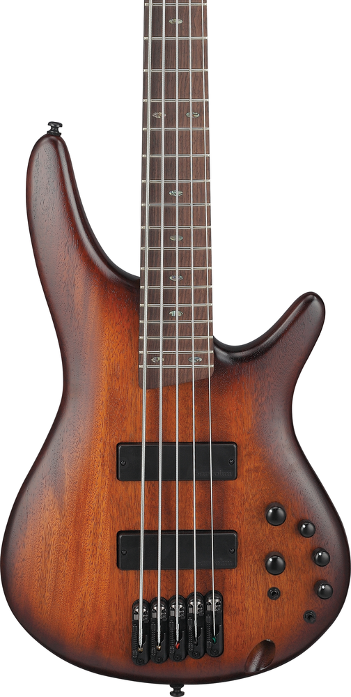 Ibanez SR505A Electric Bass - Mahogany Brown Burst Low Gloss