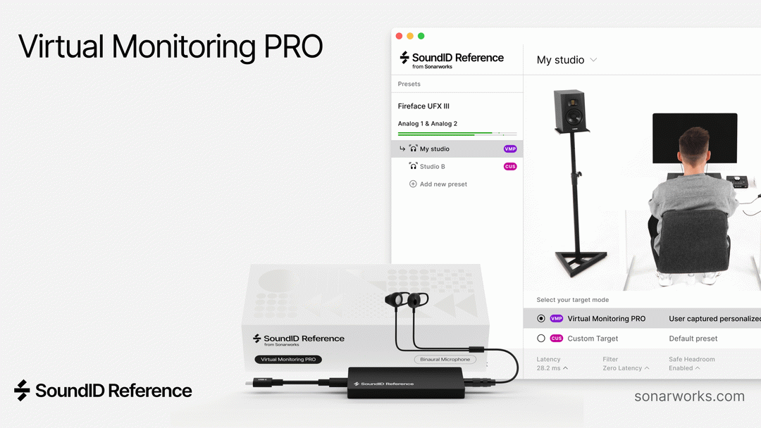 Sonarworks Virtual Monitoring Pro + Mic