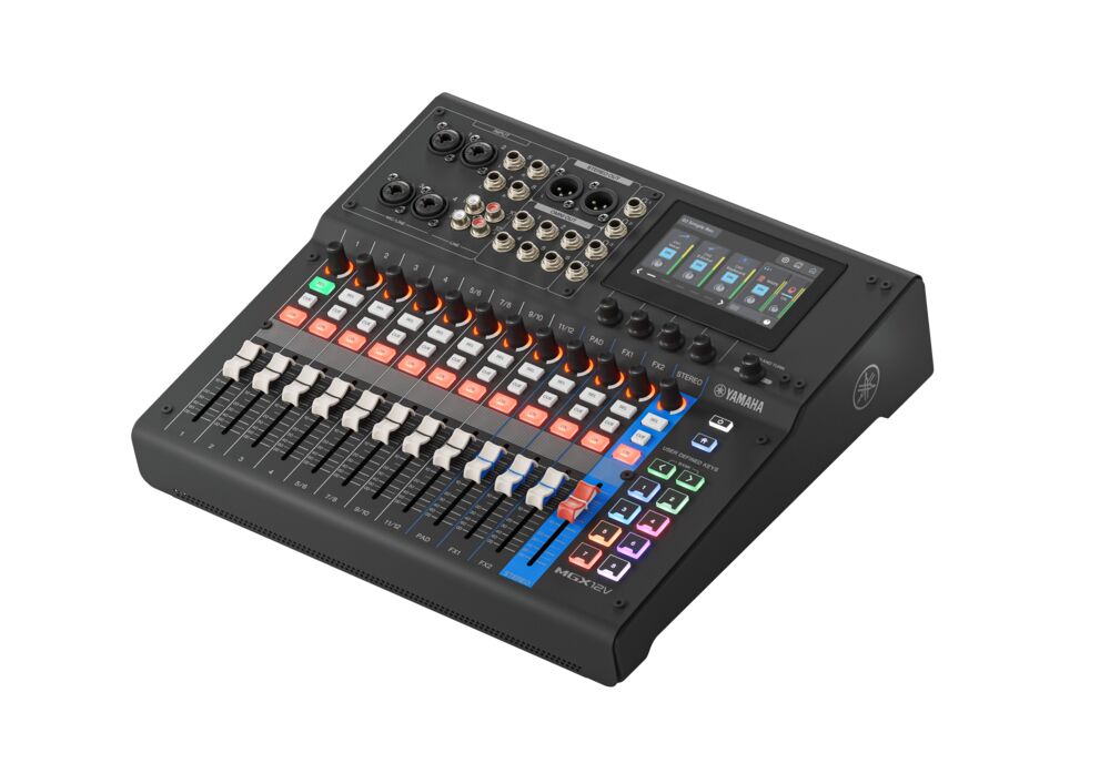 Yamaha MGX12V Digital Mixing Console w/ Video Interface - Black