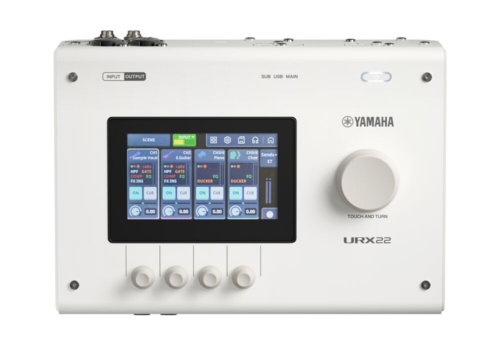 Yamaha URX22 Audio Interface / Mixerface – White