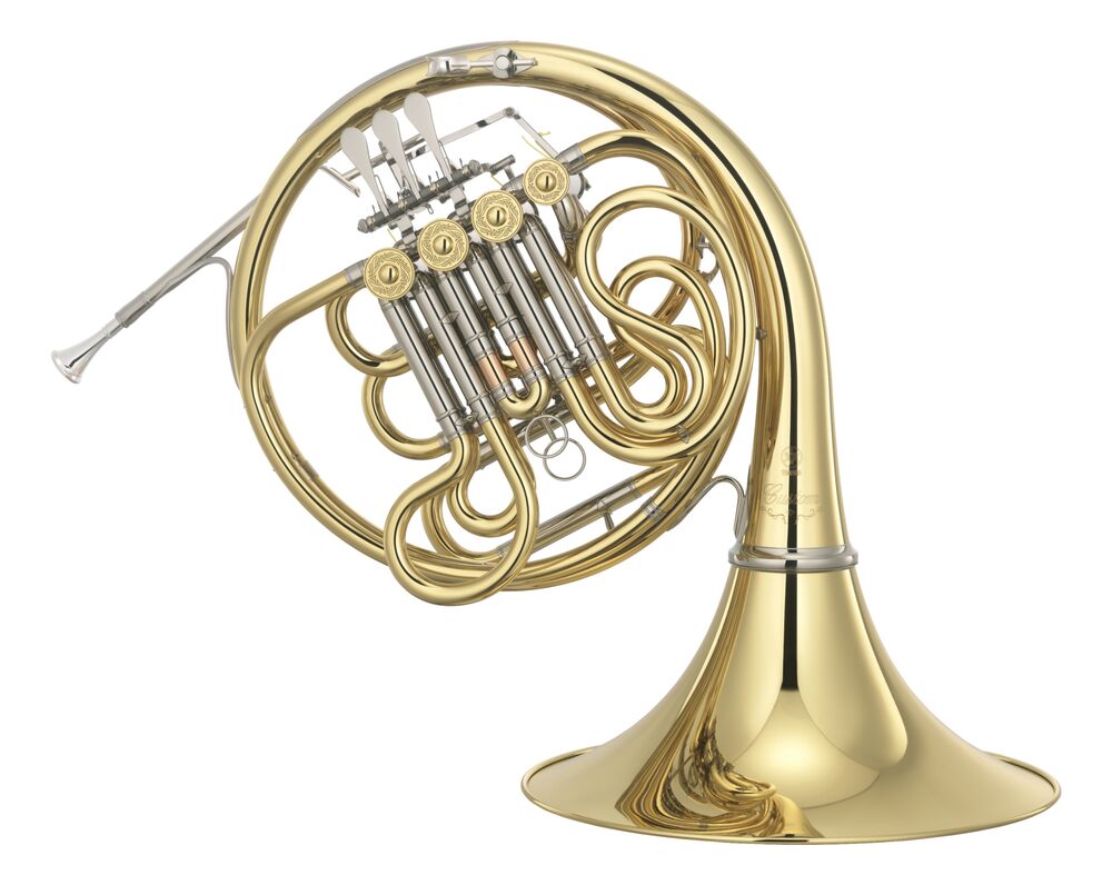 Yamaha YHR871DII French Horn - Gold Lacquer / Detachable Bell