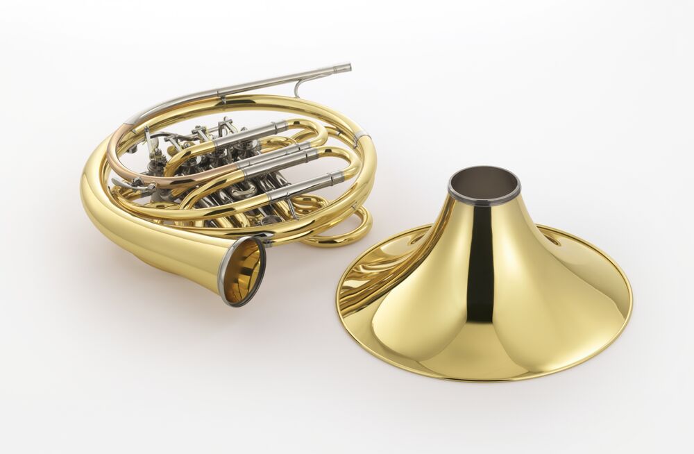 Yamaha YHR871DII French Horn - Gold Lacquer / Detachable Bell
