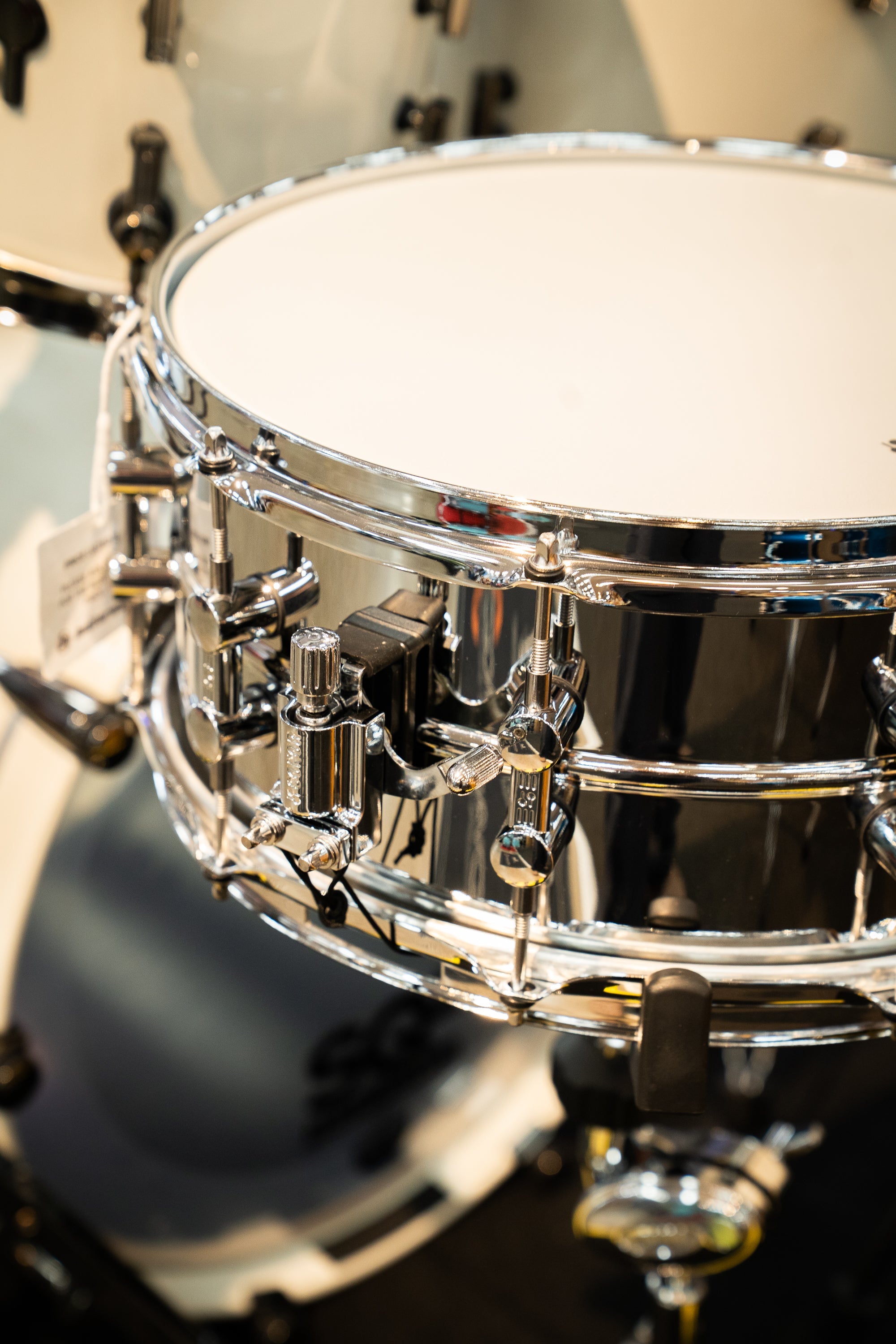 Sonor SQ2 4pc Beech Wood Drum Kit - Shell Pack - Grey White Finish / Black HW (10x8 12x9 16x16 22x17)