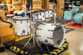 Sonor SQ2 4pc Beech Wood Drum Kit - Shell Pack - Grey White Finish / Black HW (10x8 12x9 16x16 22x17)