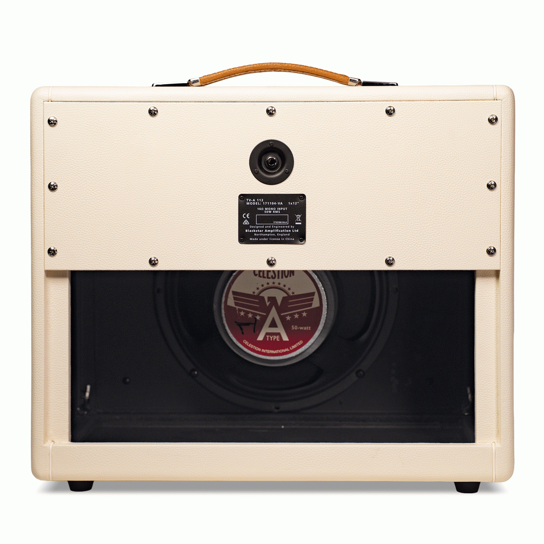 Blackstar TV10A 112 1x12 Guitar Cab - Cream