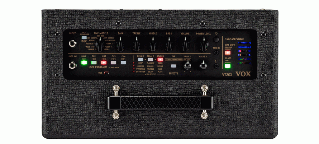 Vox Valvetronix VT20X Classic Blue Guitar Amp Combo