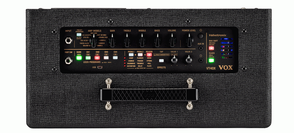 Vox Valvetronix VT40X Classic Blue Guitar Amp Combo