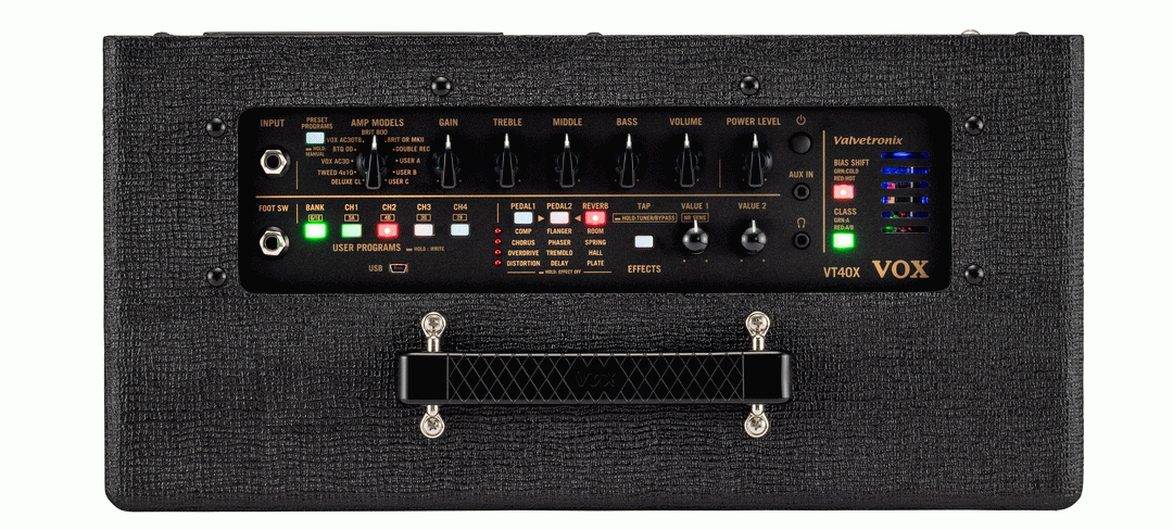 Vox Valvetronix VT40X Classic Blue Guitar Amp Combo