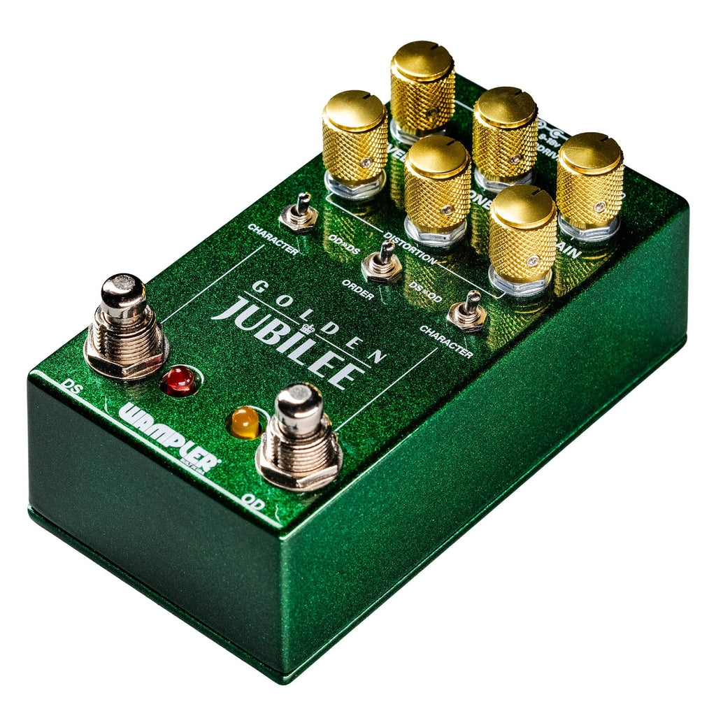 Wampler Golden Jubilee Dual Overdrive / Distortion Pedal