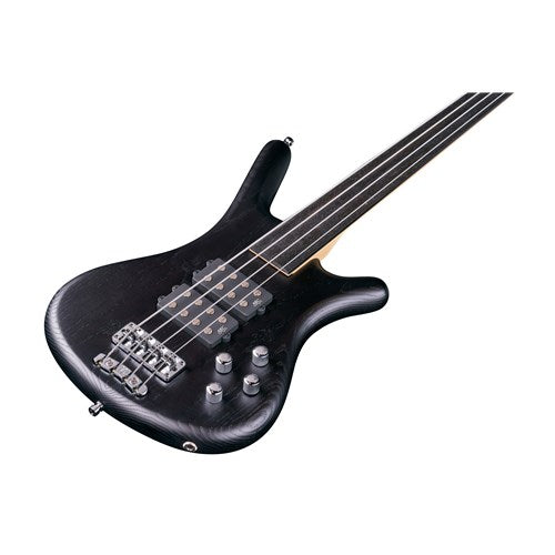 Warwick RockBass Corvette $$ 4-String Bass - Nirvana Black Trans Satin (Fretless)