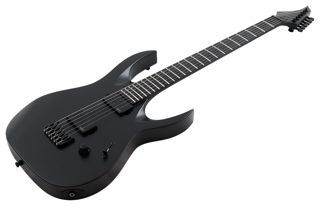 Solar A1.6ATG Baritone MkII Electric Guitar - At The Gates - Carbon Black