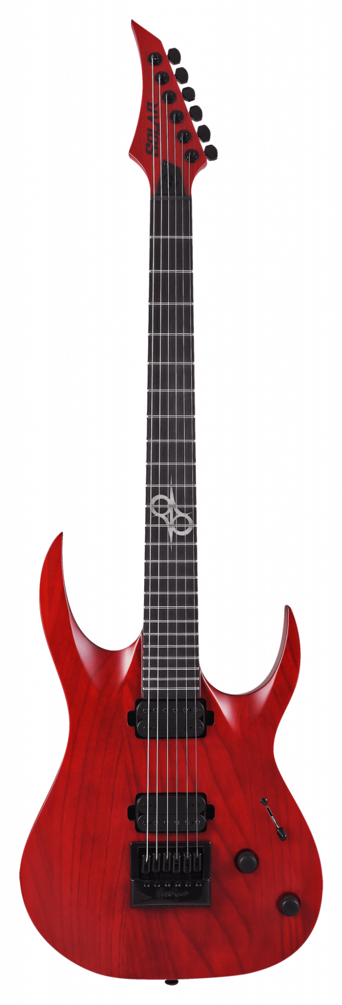 Solar A1.6TBR Electric Guitar - Trans Blood Red Matte (LIMITED)