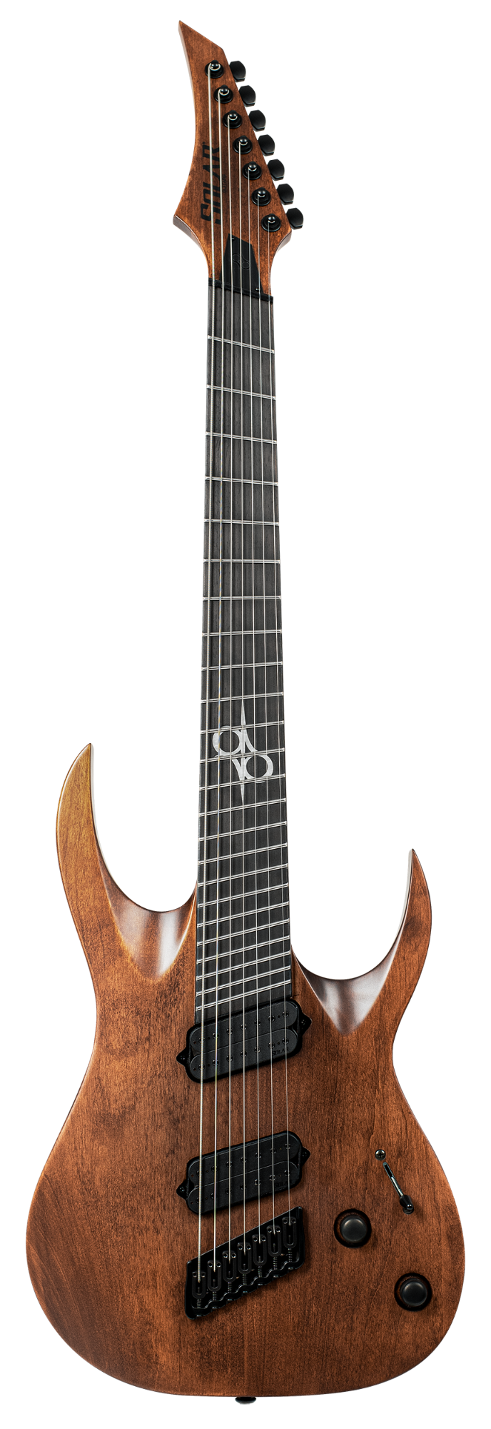 Solar A1.7AN-FF 7-String Electric Guitar - Aged Natural Matte (LIMITED)