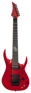 Solar A1.7FRCAR 7-String Sustainiac+ Electric Guitar - Candy Apple Red Metallic Gloss
