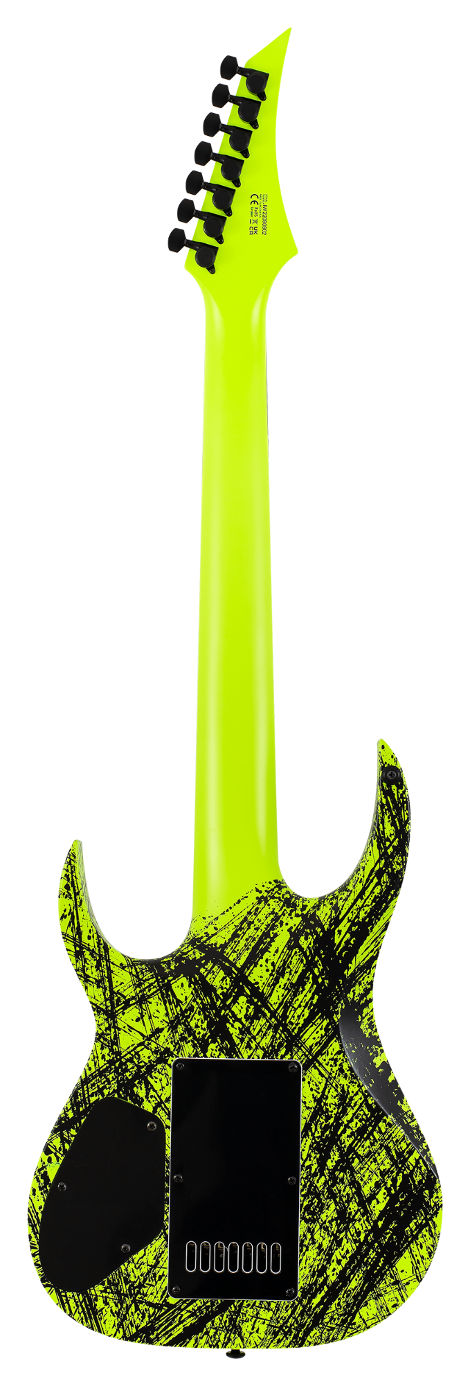 Solar A1.7LN CANIBALISMO+ 7-String Electric Guitar - Lemon Neon Matte (LIMITED)