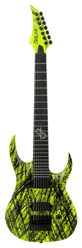 Solar A1.7LN CANIBALISMO+ 7-String Electric Guitar - Lemon Neon Matte (LIMITED)