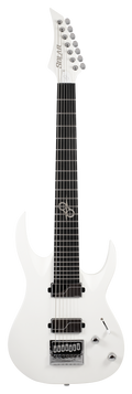 Solar A1.7Vinter 7-String Electric Guitar - Matte White