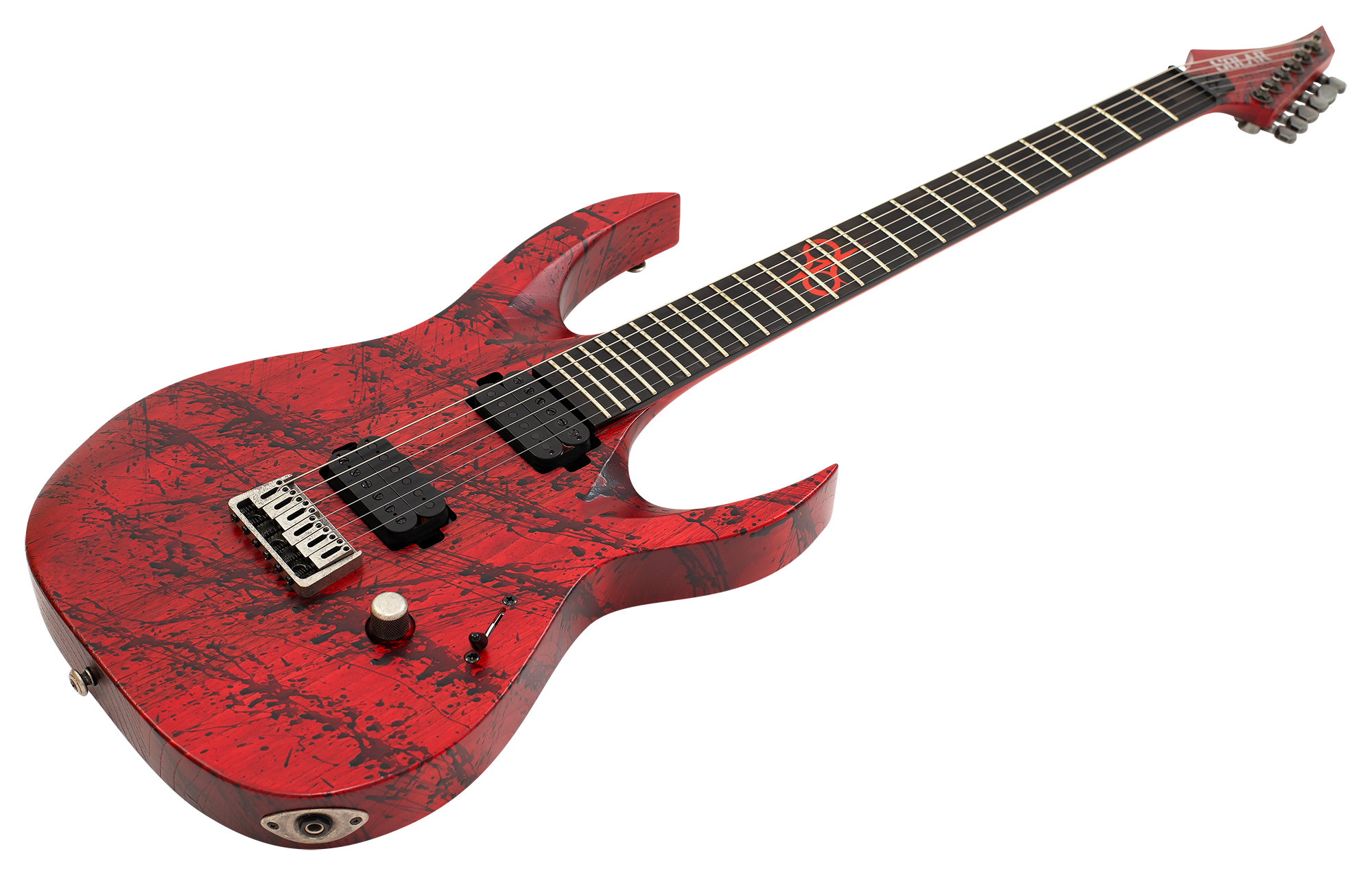 Solar A2.6Canibalismo+ Electric Guitar - Red