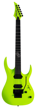 Solar A2.6FRLN Electric Guitar - Lemon Neon