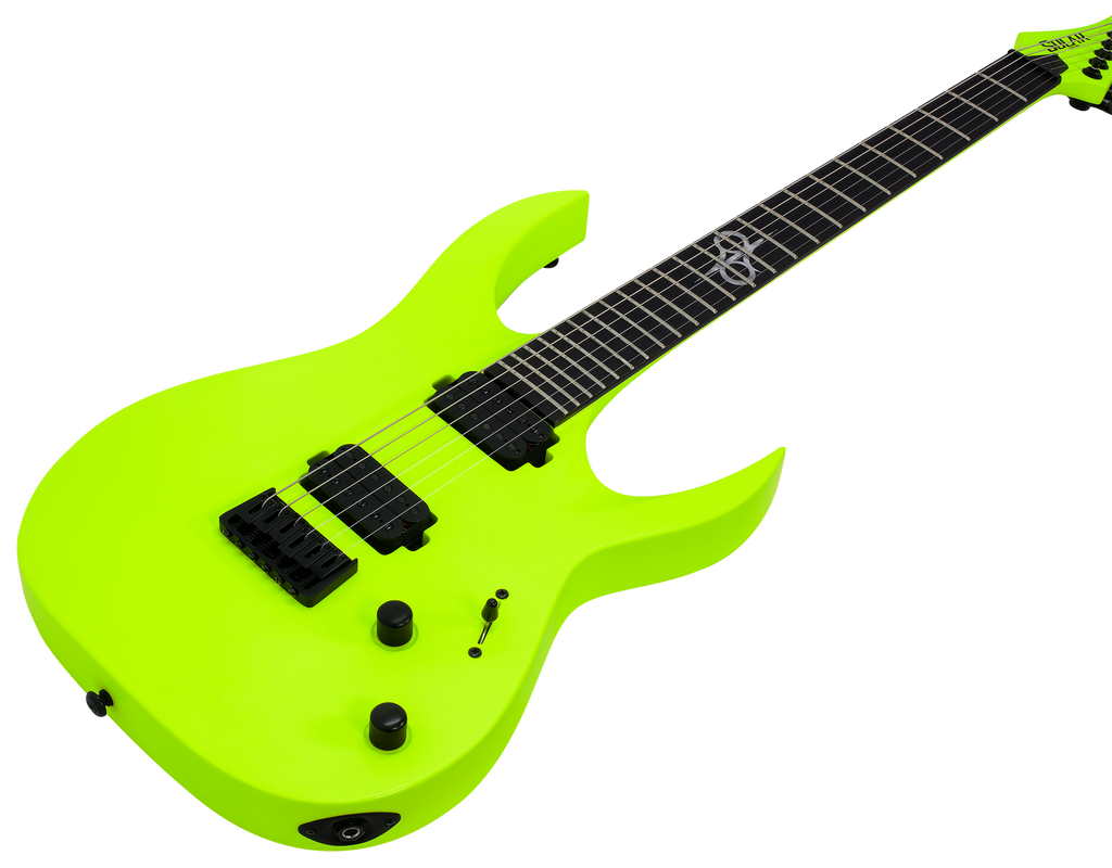 Solar A2.6LN Electric Guitar - Lemon Neon