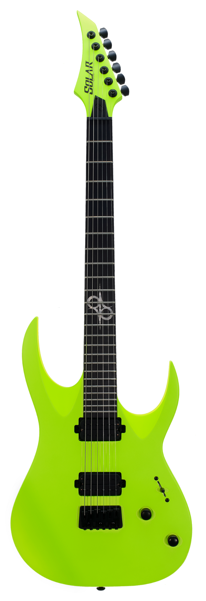 Solar A2.6LN Electric Guitar - Lemon Neon