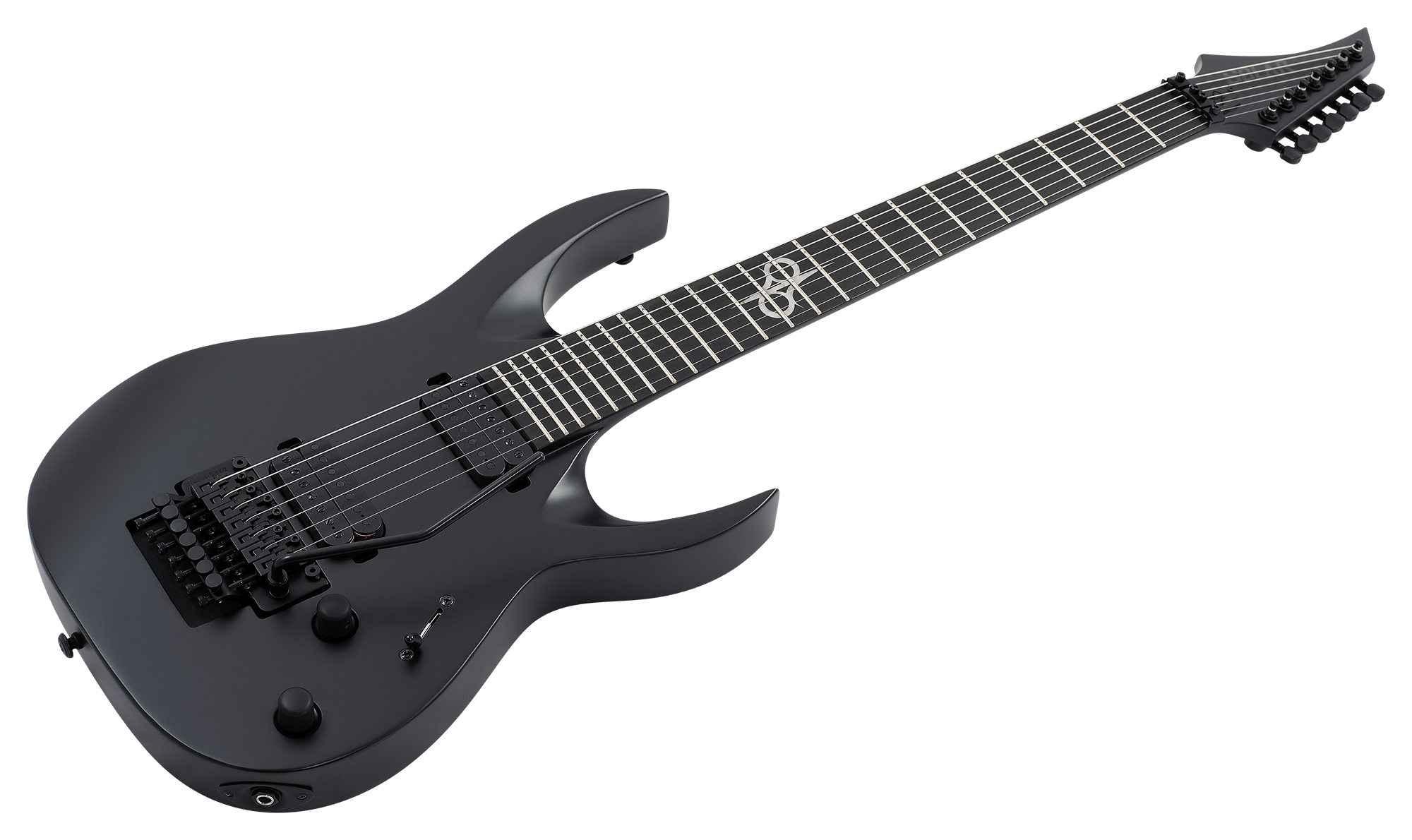 Solar A2.7FRC 7-String Electric Guitar - Carbon Black