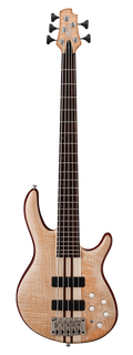 Cort A5 Plus FMMH 5-String Bass - Open Pore Natural