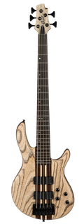 Cort A5 Ultra Ash 5-String Bass w/Case - Etched Natural Black