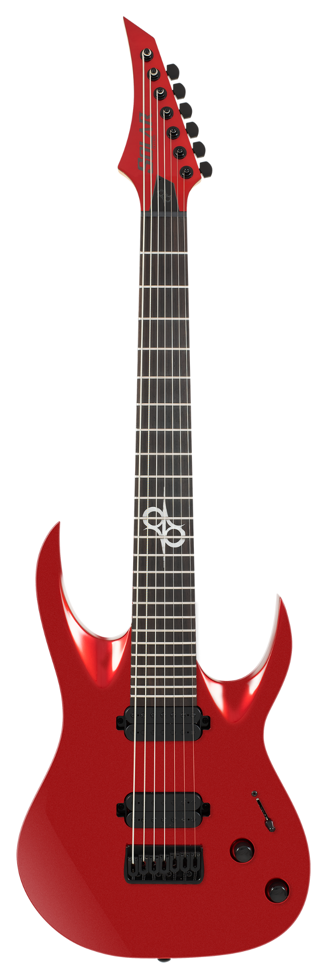 Solar AB2.7CAR MKII 7-String Electric Guitar - Candy Apple Red Metallic Gloss (LIMITED)