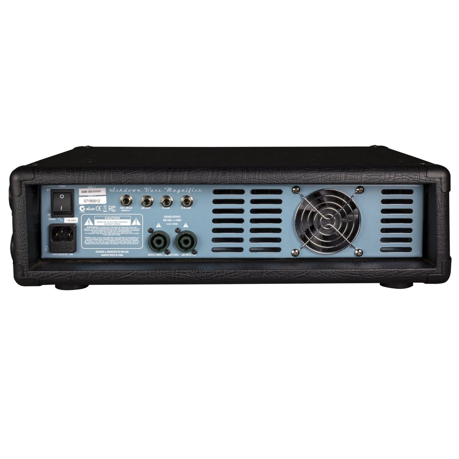 Ashdown ABM-300-EVO IV Bass Amp Head