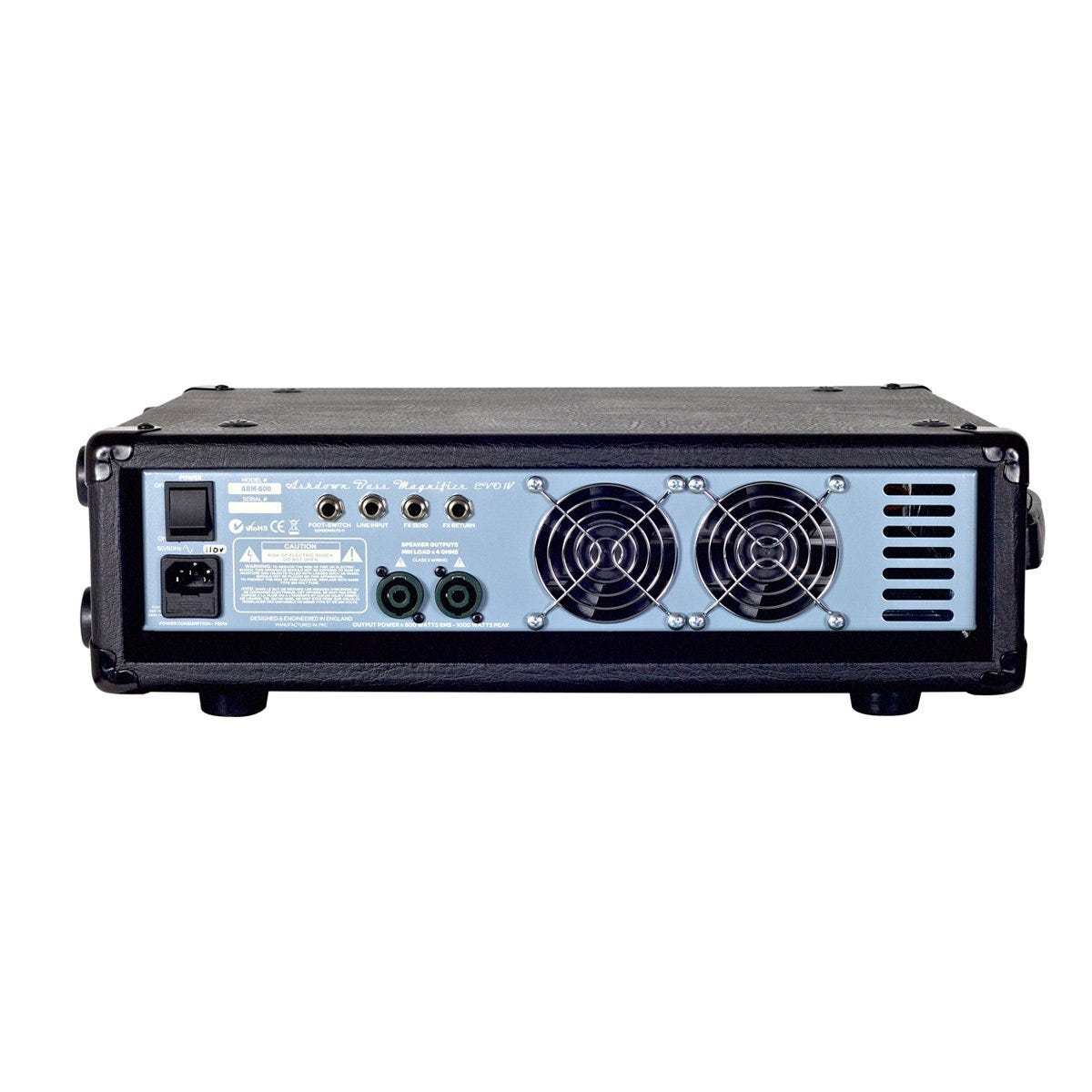 Ashdown ABM 600 EVO IV Bass Amp Head - ONE ONLY