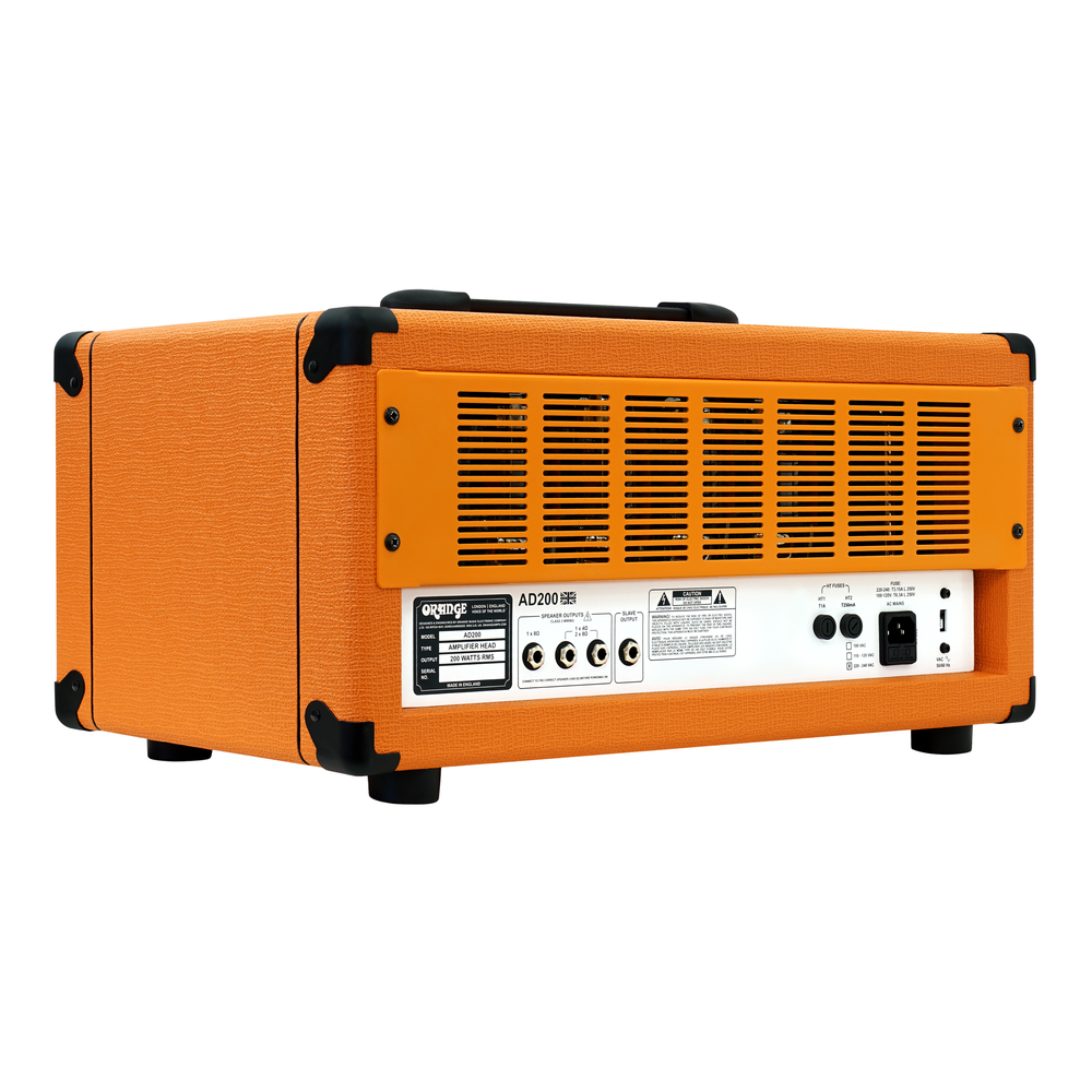 Orange AD200-V2 Bass Amp Head - Orange (Made in UK)