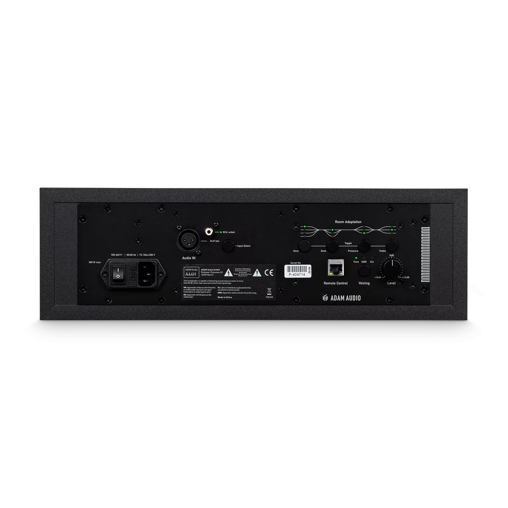 ADAM Audio A-series A44H Dual 4" Active Studio Monitor (Single)