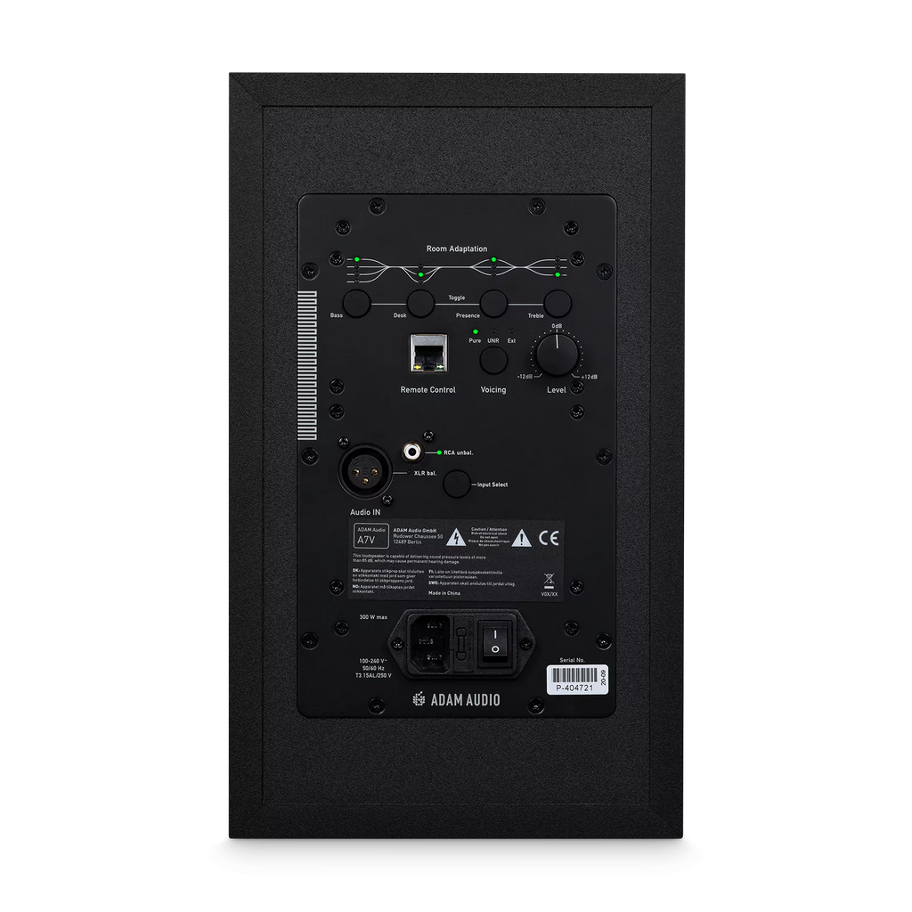 ADAM Audio A-series A7V 7" Nearfield Active Studio Monitor (Single)