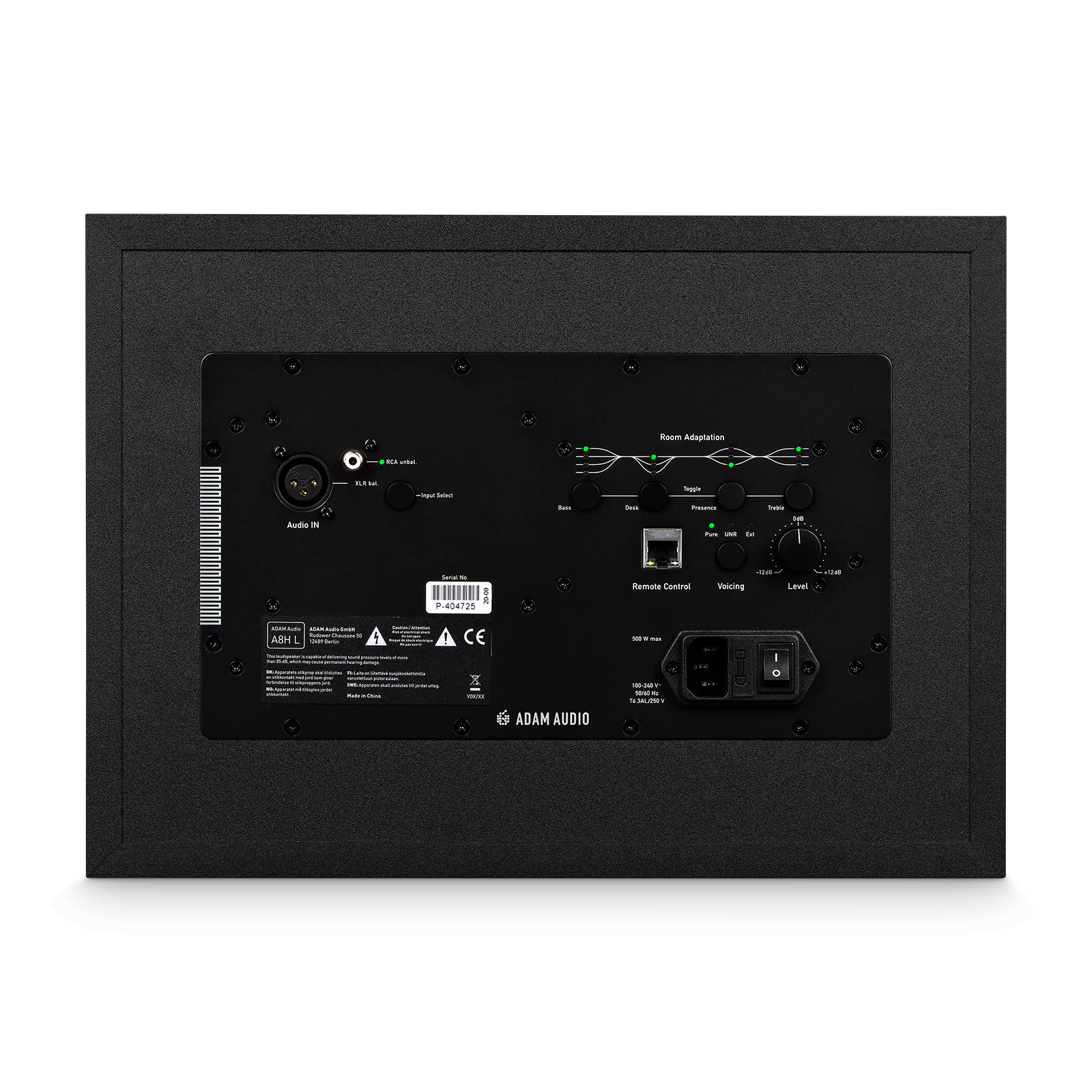ADAM Audio A-series A8H-R 8" 3-Way Studio Monitor - Right Side (Single)