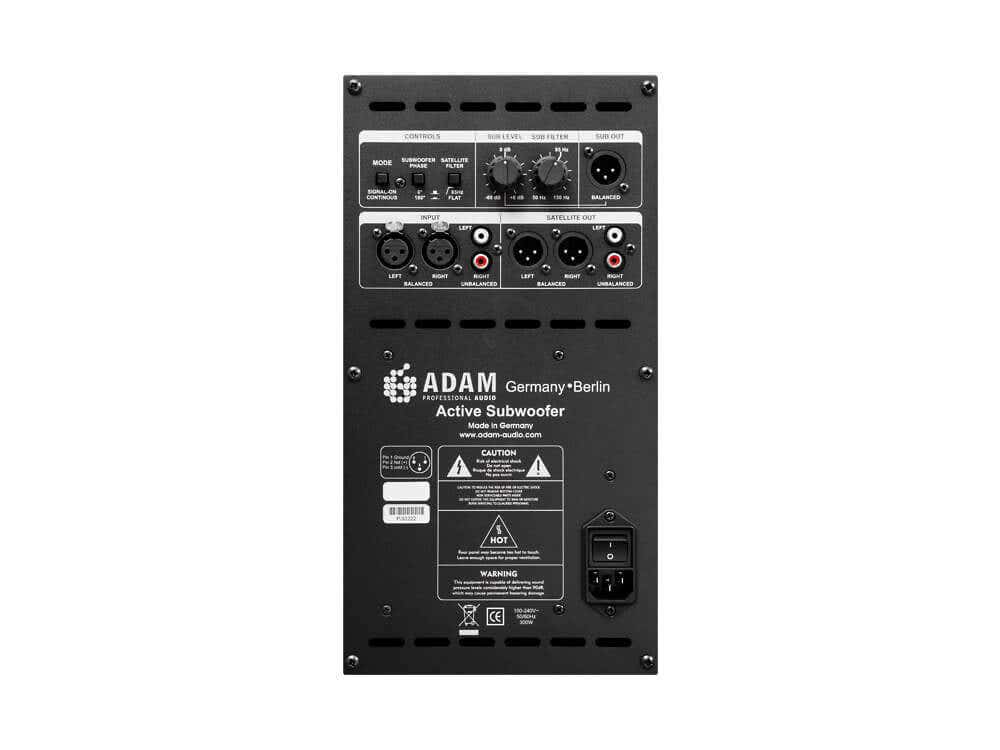 ADAM Audio Sub12 12" Active Studio Subwoofer