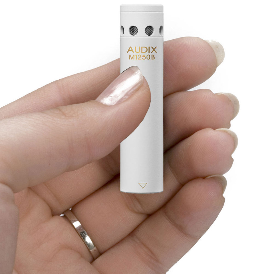 Audix ADX-M1250BW-C Miniaturized Condenser Microphone - White
