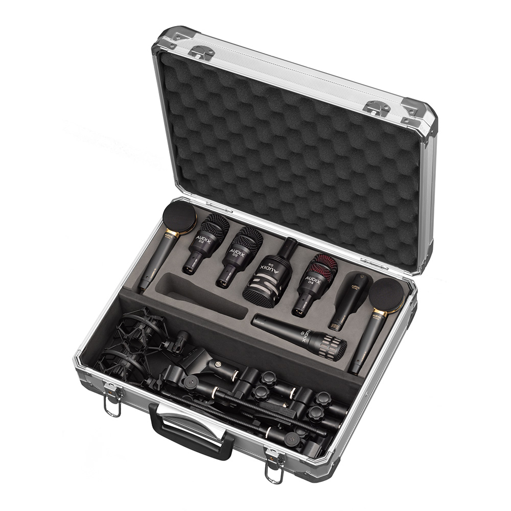 Audix ADX-STE8 Premium 8 Piece Studio Microphone Package