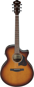 Ibanez AE160 Acoustic Guitar - Vintage Mahogany Sunburst High Gloss