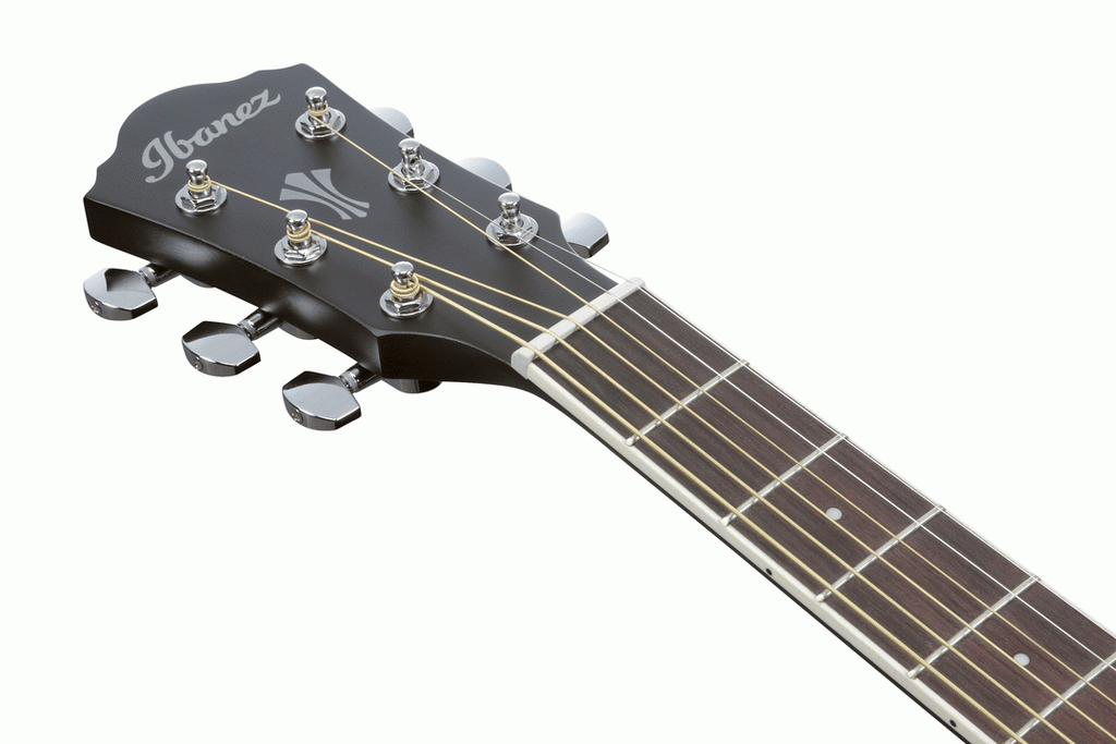 Ibanez AEG7MH Acoustic Guitar - Weatherd Black Open Pore