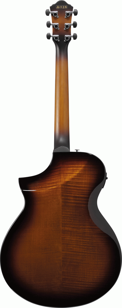 Ibanez AEWC400 Acoustic Guitar - Amber Sunburst High Gloss