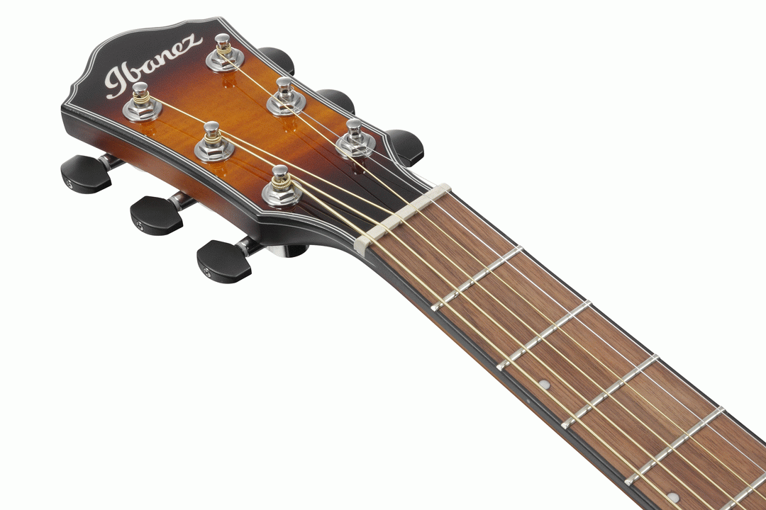 Ibanez AEWC400 Acoustic Guitar - Amber Sunburst High Gloss