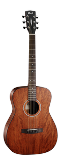 Cort AF510M Acoustic Guitar w/Bag - Open Pore Mahogany