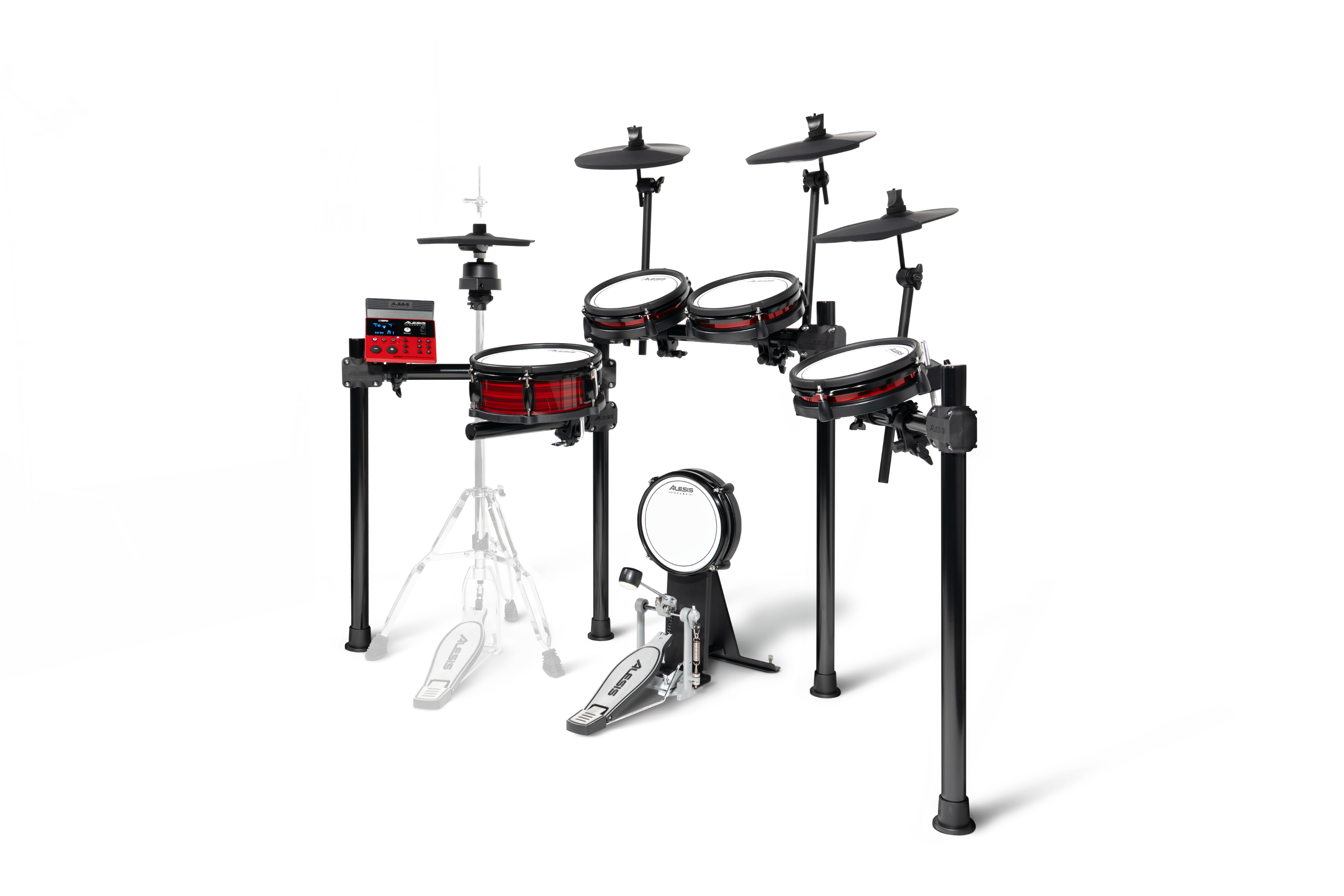 Alesis Nitro Ultimate Kit - 9pc Professional Electronic Drum Kit