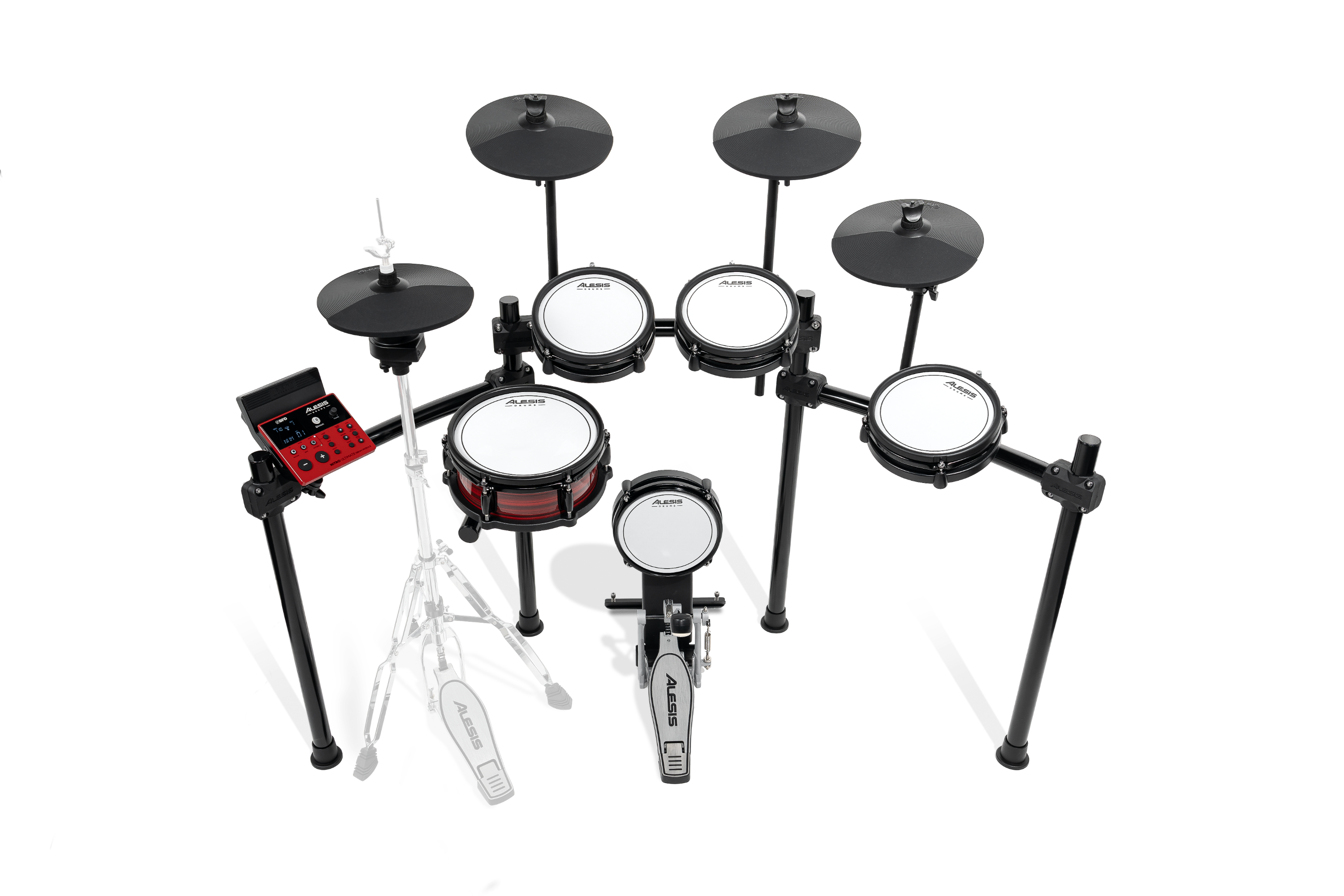 Alesis Nitro Ultimate Kit - 9pc Professional Electronic Drum Kit