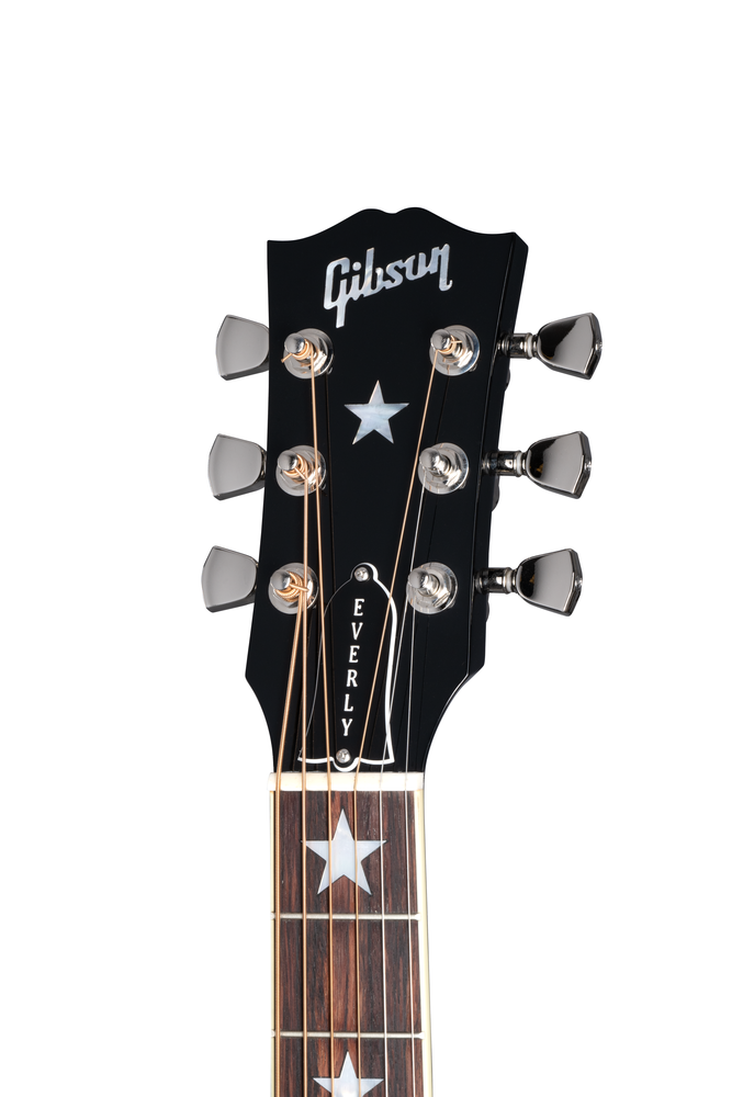 Gibson Everly Brothers J180 Acoustic Guitar w/Case - Ebony
