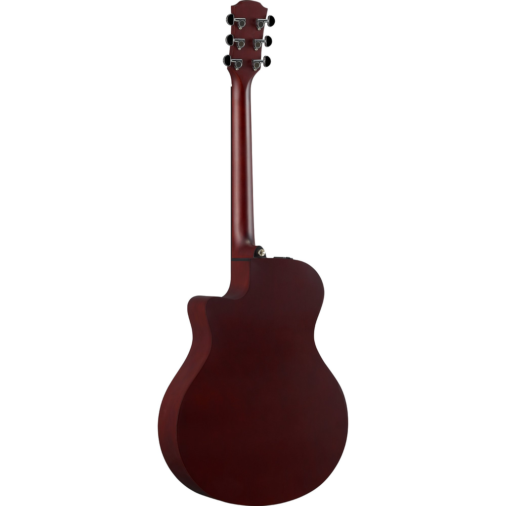 Yamaha APX600M Thinline Acoustic Electric Guitar - Matte - Smoky Black