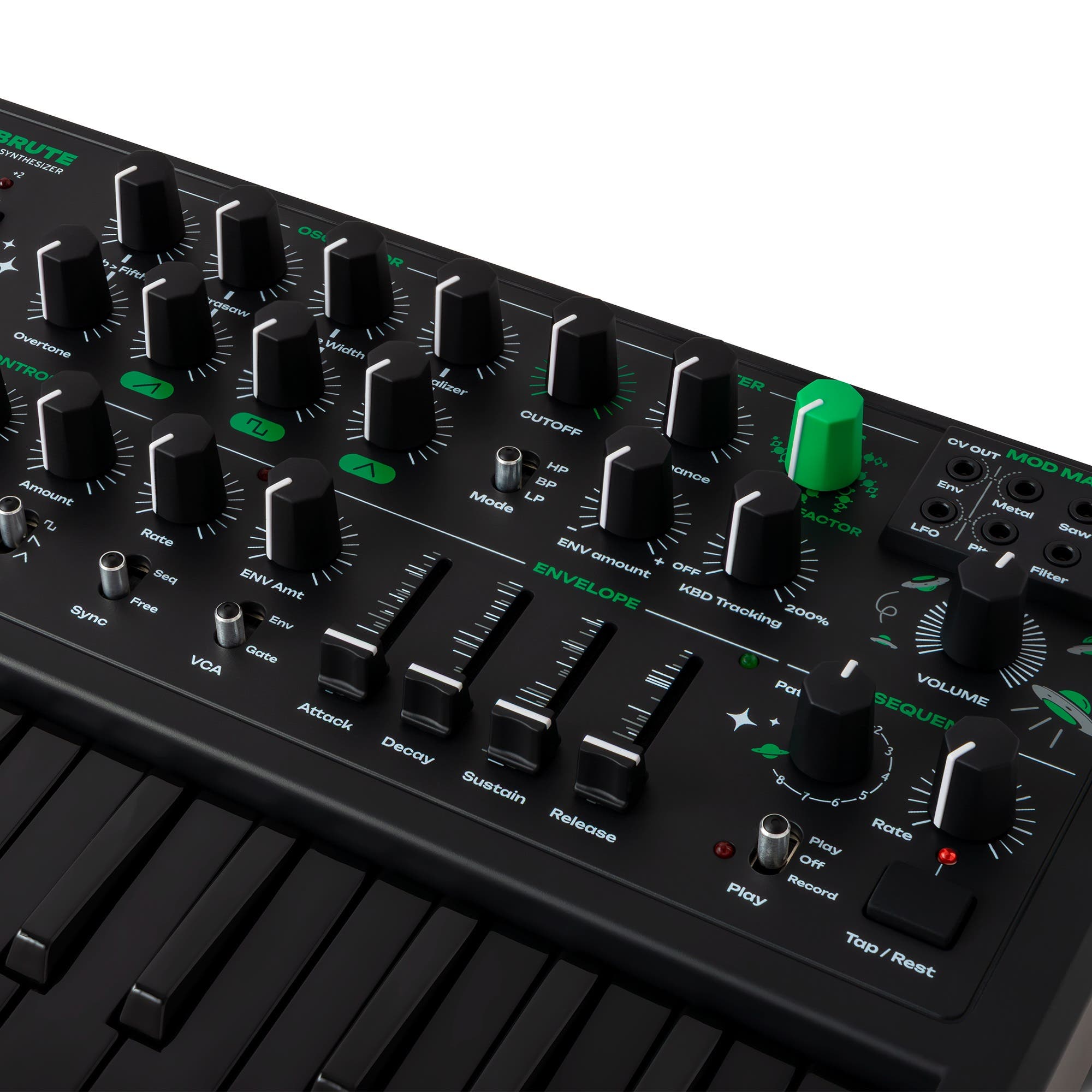 Arturia MicroBrute UFO Limited Edition Analog Synth