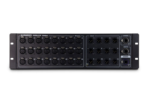 Allen and Heath AR2412 AudioRack/Stage Box 24XLR in/12 XLR out