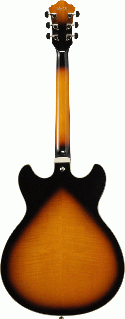 Ibanez AS113 BS Electric Guitar w/Case - Brown Sunburst